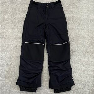 Columbia Black Snow Pants with White Accents